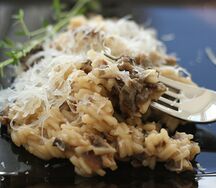 Ризотто с лесными грибами