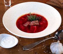 Борщ с говядиной