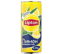 Холодный чай Липтон Лимон