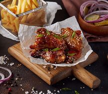 Крылья в соусе BBQ