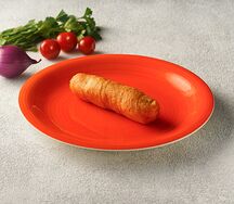 Сосиска в тесте с картошкой