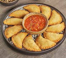 Жареные вареники с картошкой
