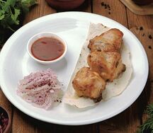 Шашлык из куриных бедрышек