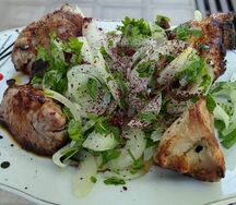 Шашлык из cвинoй шеи