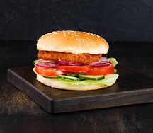 Бургер Рыбачок веган