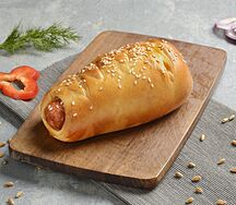 Сосиска с сыром и картошкой