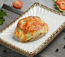 Курица по-французски с гарниром