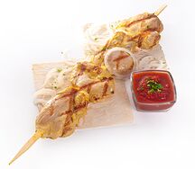 Шашлык из куриного бедра