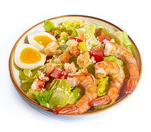 Цезарь с креветками