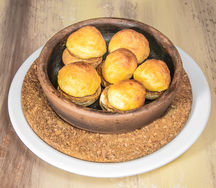 Грибы, запеченные с сыром