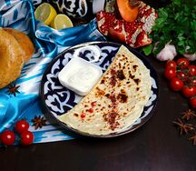 Кутаб с сыром