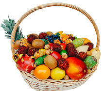 Фруктовая корзина Тропический остров 3 / подарочный набор