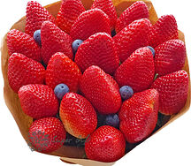 Букет из клубники Лето маленький