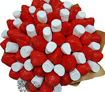 Букет из клубники Зефирка