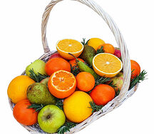 Фруктовая корзина Ароматный взрыв / подарочный набор / подарок