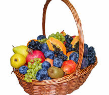 Фруктовая корзина Летний пикник / подарочный набор / подарок