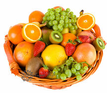 Фруктовая корзина Оранжевое настроение / подарочный набор