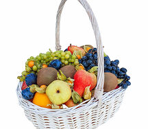 Фруктовая корзина Фруктовое лукошко / подарочный набор