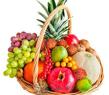 Фруктовая корзина Небесное чудо / подарочный набор / подарок