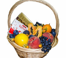 Фруктовая корзина Сказочный остров / подарочный набор / подарок