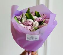 Съедобные букеты 20-22 бутона из зефира ручной работы