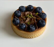 Тарт Сабле с шоколадной начинкой