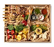 Рыбный гриль-бокс с морепродуктами