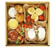 Бокс завтрак с беконом