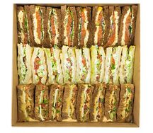 Бокс с вегетарианскими сэндвичами