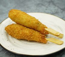 Креветка темпура на шпажке