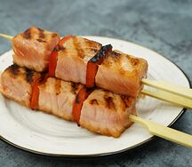 Шашлычок из лосося