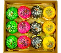 Бокс с мини-бургерами