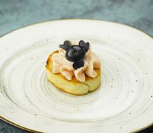 Тапас с муссом из сёмги