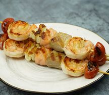 Шашлычок из морепродуктов