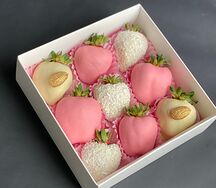 Клубника в шоколаде Весенняя роза