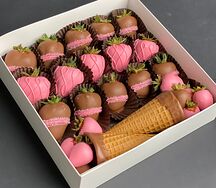 Клубника в шоколаде Сладкий цветник М