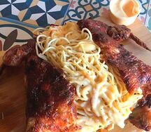 Спагетти, сыр