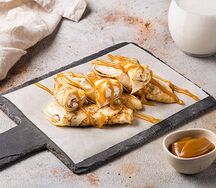 Блины с творогом