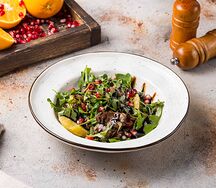 Куриная печень с гранатом