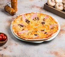 Пицца Ветчина и грибы