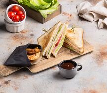 Сэндвич с ветчиной и сыром