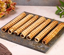 Трубочка с вареной сгущенкой