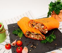 Шаурма в сырном лаваше