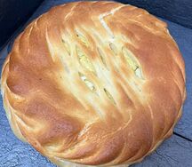 Пирог с капустой и яйцом