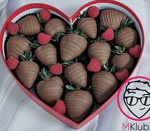 Сердце Classic малина