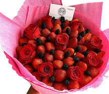 Букет Клубничная королева