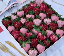 Клубника в шоколаде Pink XL