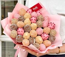 Букет клубники в шоколаде Crispy M