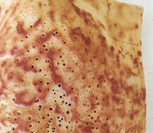 Блин с бананом и шоколадом