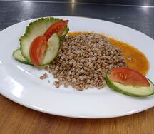 Гарнир с подливой